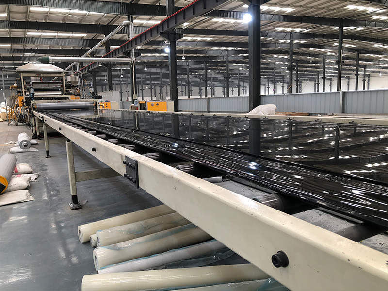 Extrusion production line